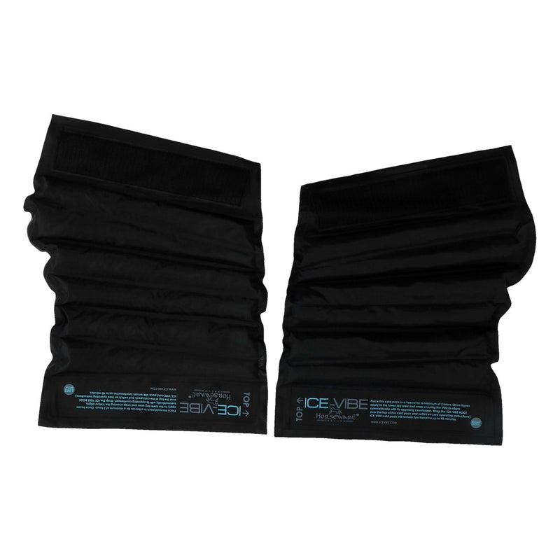 Ice-Vibe Cold Packs 2 Pieces Black