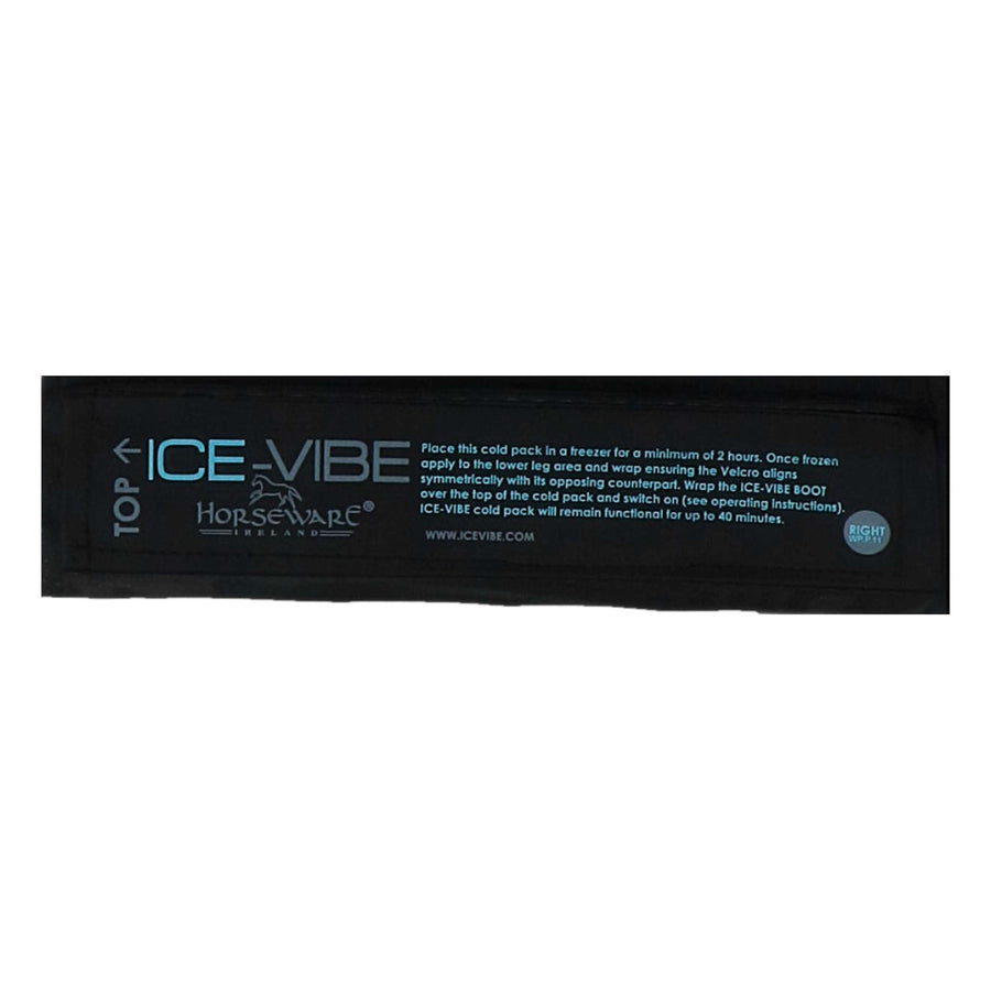 Ice-Vibe Cold Packs 2 Pieces Black
