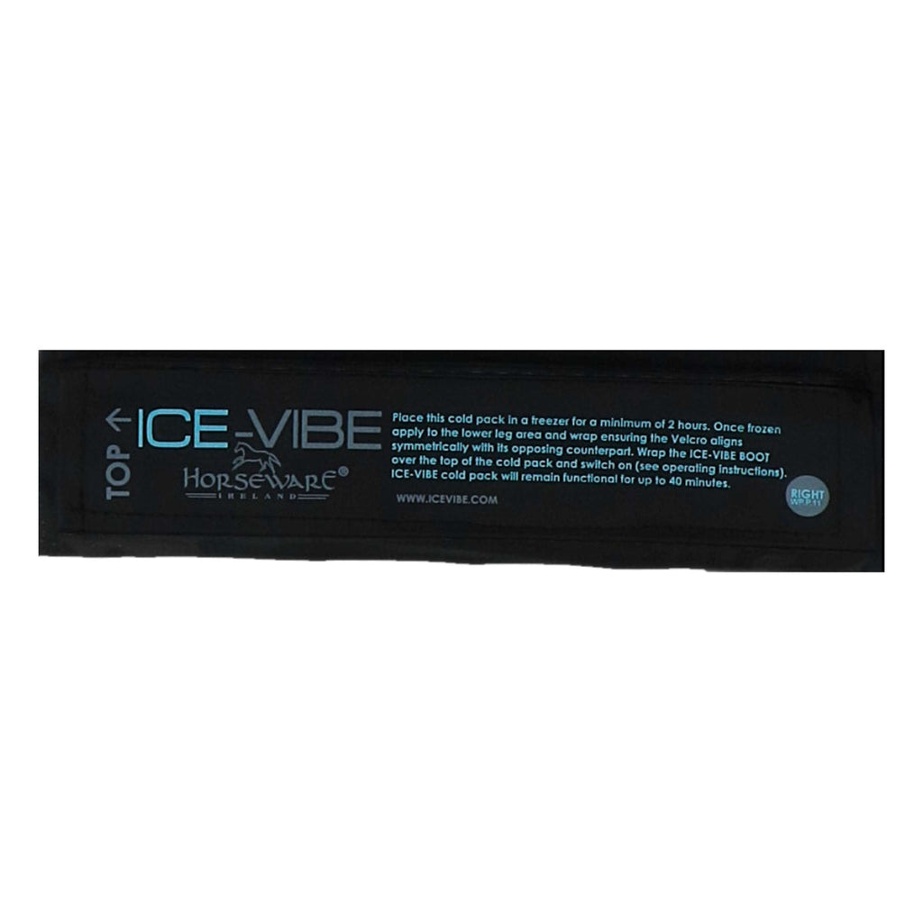 Ice-Vibe Cold Packs 2 Pieces Black