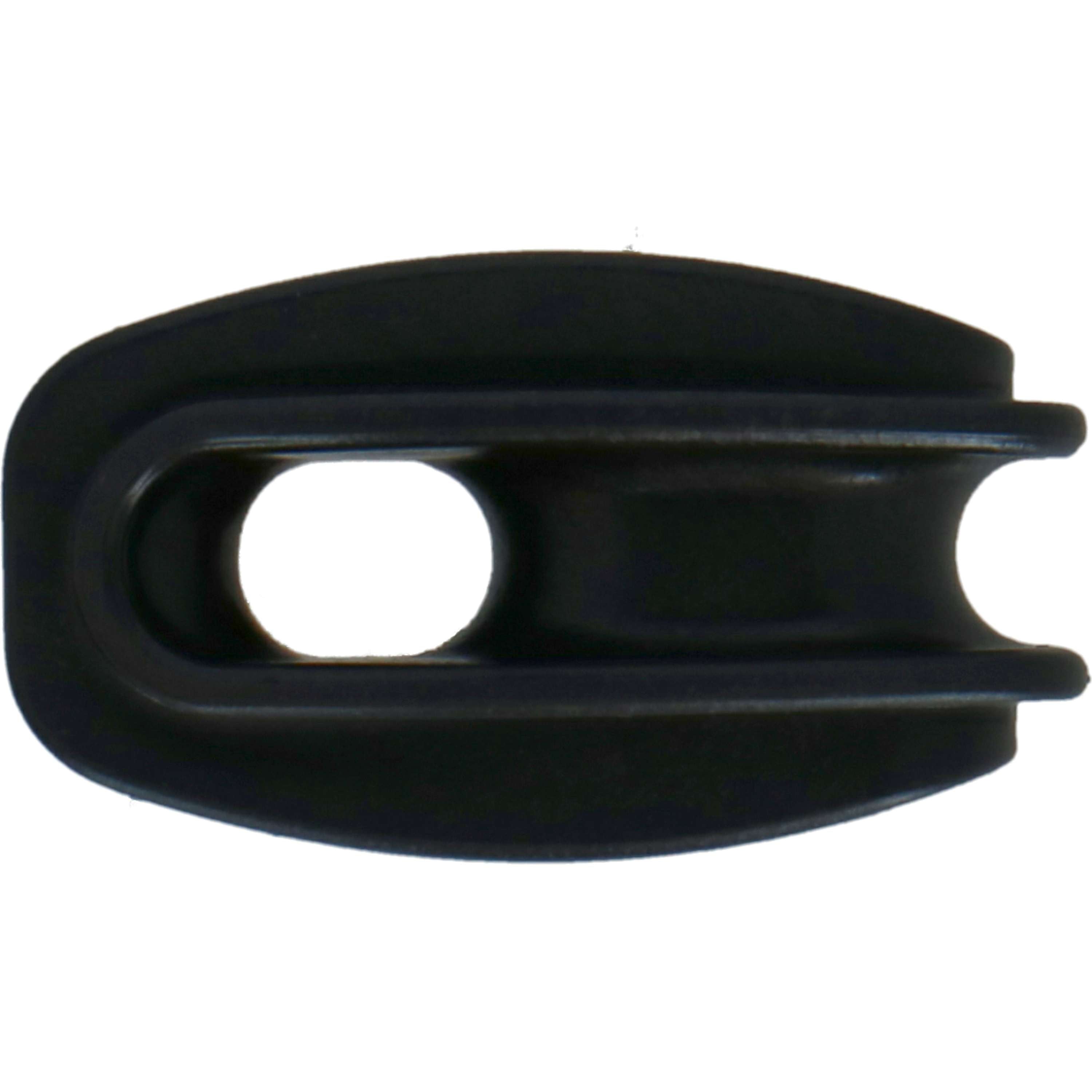 Ako Strain Insulator for Ropes 25 Pieces Black