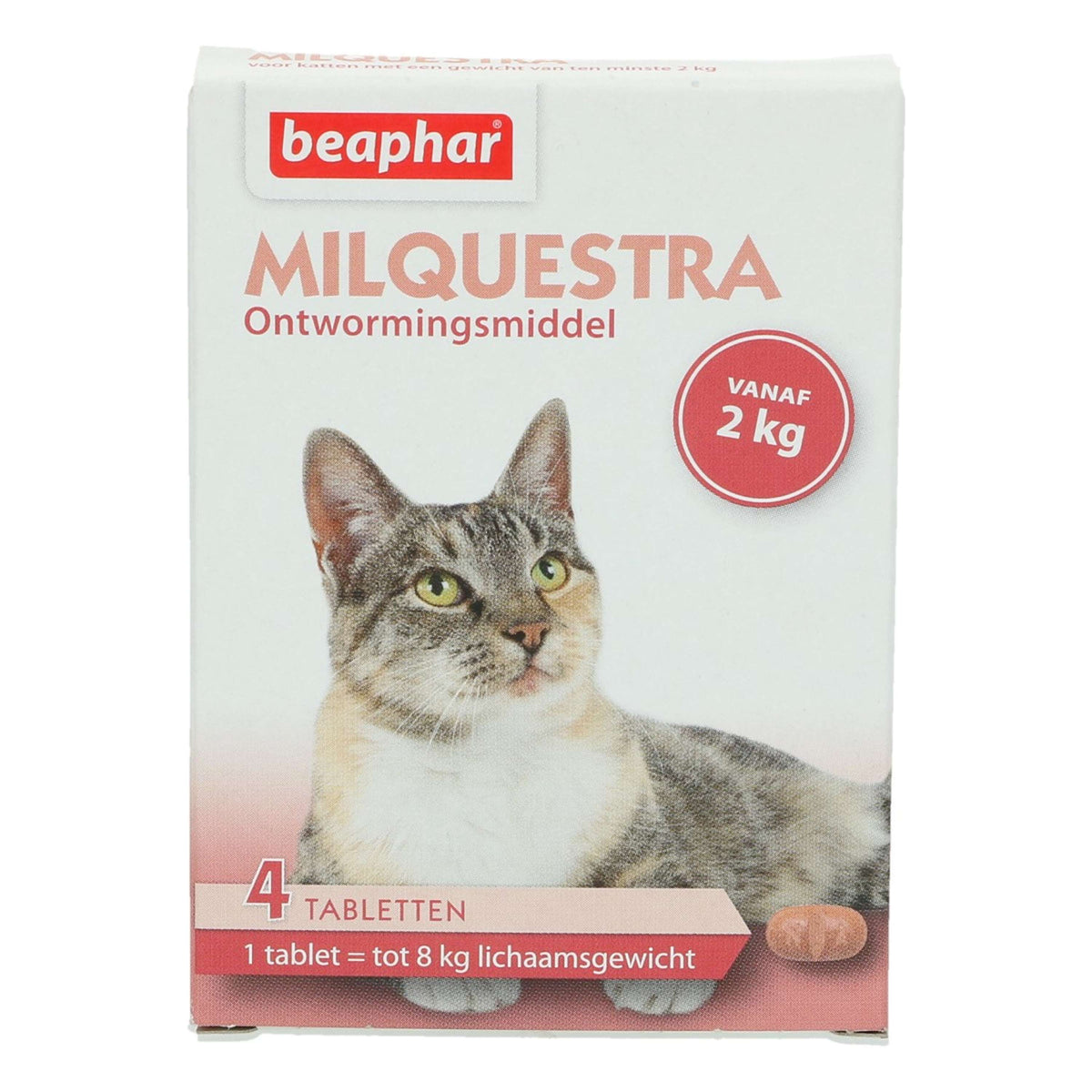 Beaphar Milquestra Deworming Tablets Cat 2-12kg