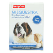 Beaphar Milquestra Deworming Tablets Dog 5-75kg