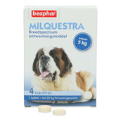 Beaphar Milquestra Deworming Tablets Dog 5-75kg