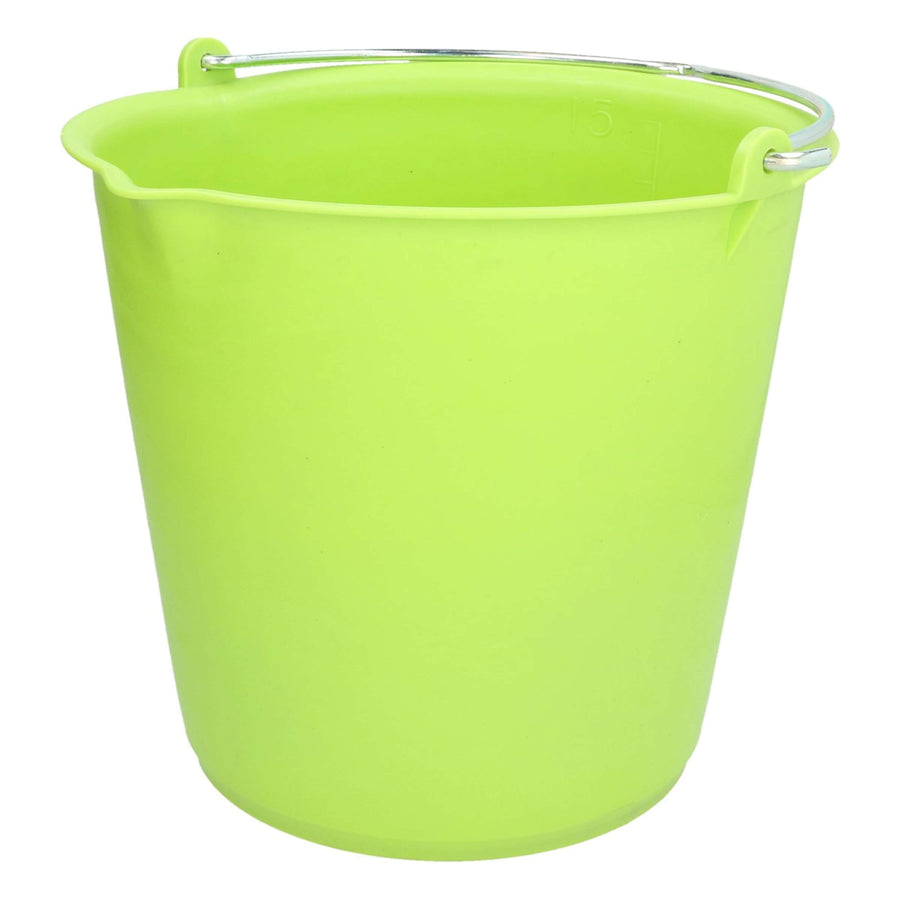 Agradi Bucket with measurement scale + pouring spout Lightgreen