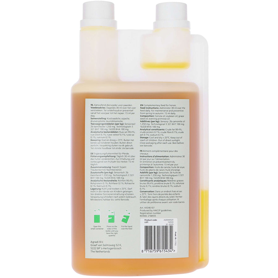 Agradi Health Skin Support Feed Oil