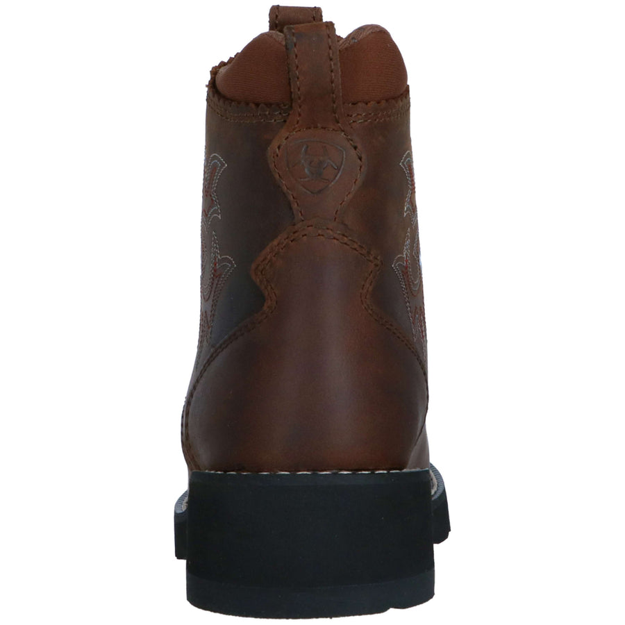 Ariat Stable Boots Western Probaby Lacer Driftwood Brown