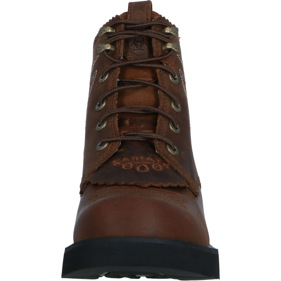 Ariat Stable Boots Western Probaby Lacer Driftwood Brown