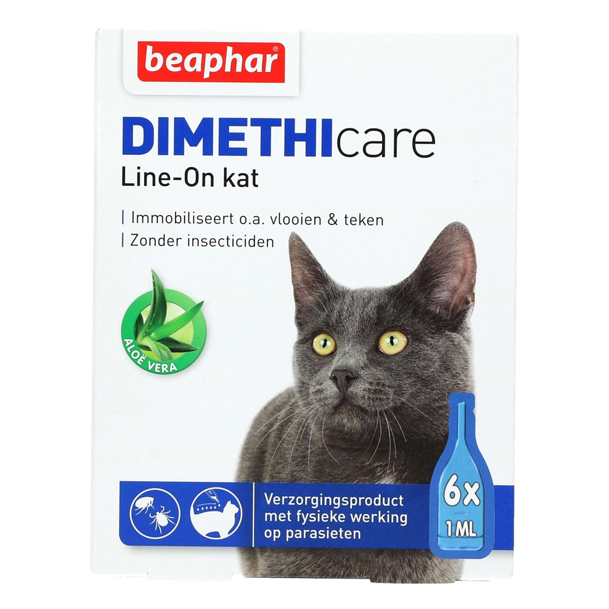 Beaphar Flea Treatment DIMETHIcare Line-On Cat