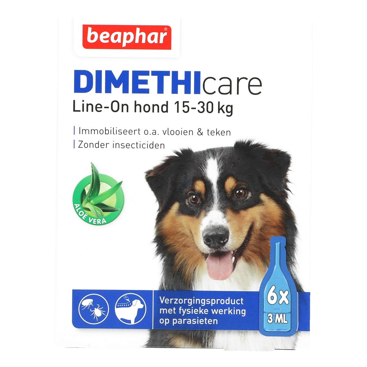 Beaphar Flea Treatment DIMETHIcare Line-on Dog Medium