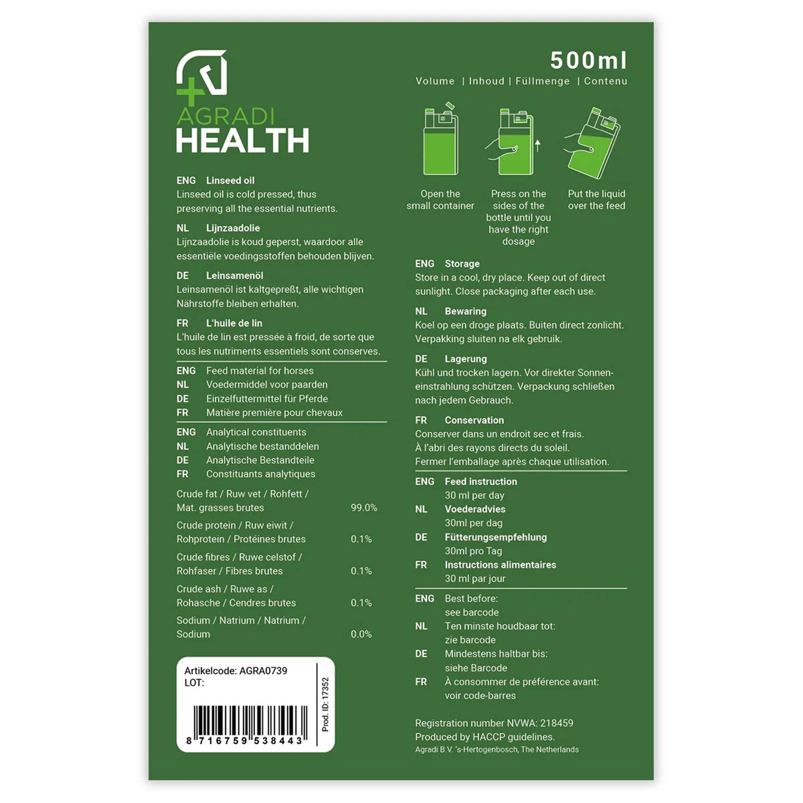 Agradi Health Lin Seed Oil Plus Agradi Health Lin Seed Oil Plus