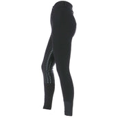 HKM Riding Leggings Starlight 3/4 Silicon Seat Black/Black