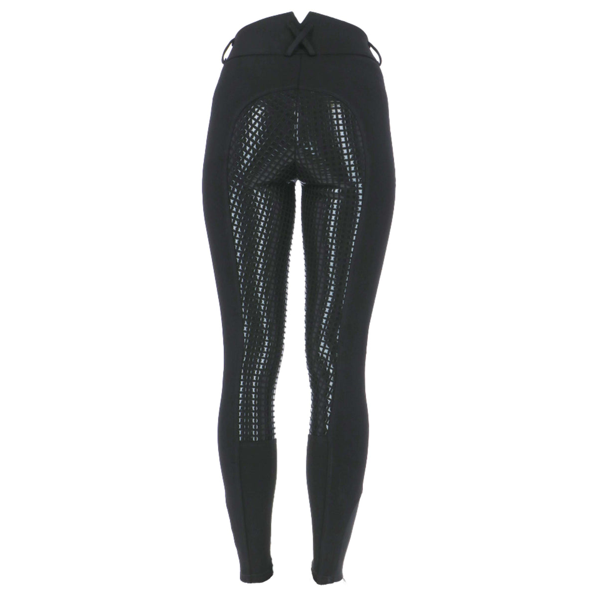 HKM Riding Leggings Starlight 3/4 Silicon Seat Black/Black