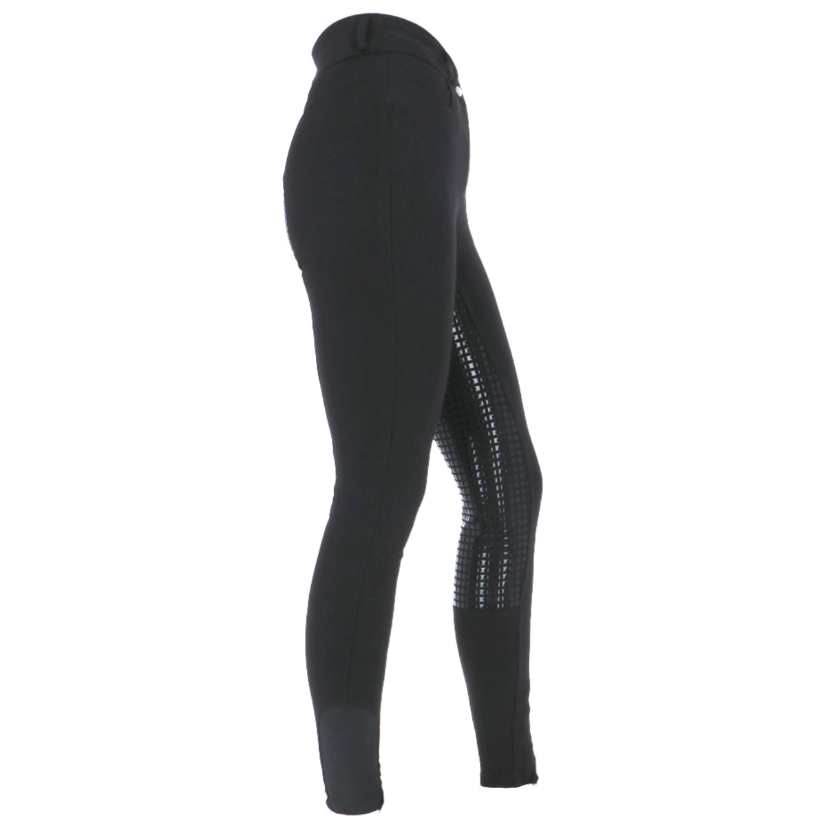 HKM Riding Leggings Starlight 3/4 Silicon Seat Black/Black