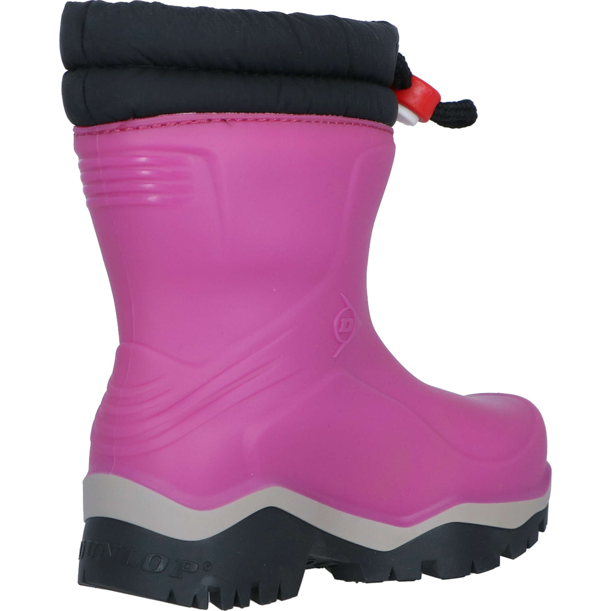 Dunlop Childrens Boots Blizzard Lined Pink