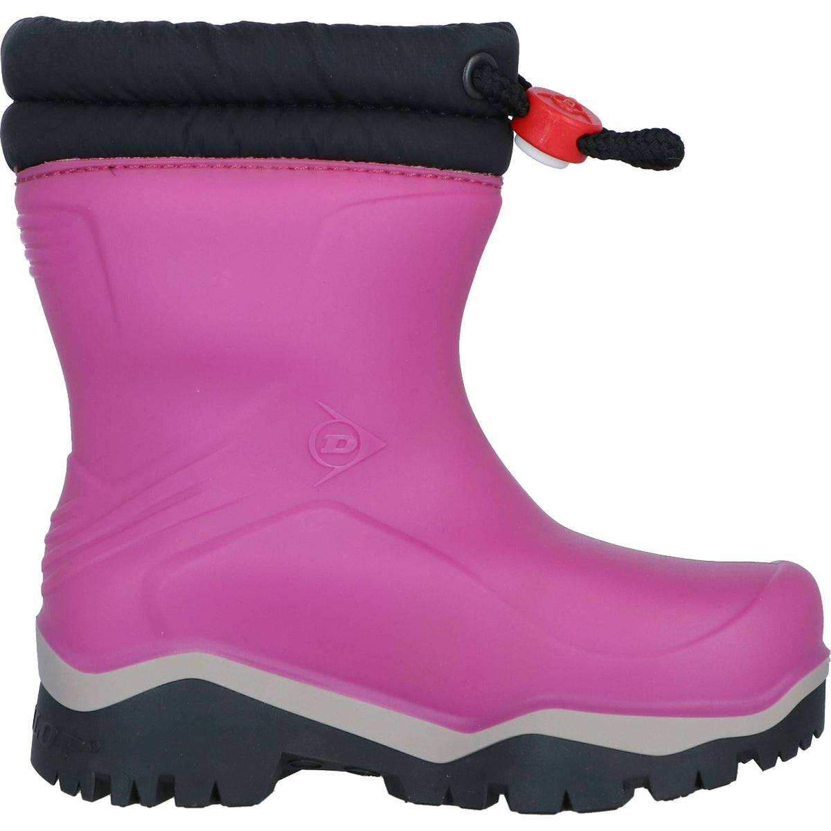 Dunlop Childrens Boots Blizzard Lined Pink