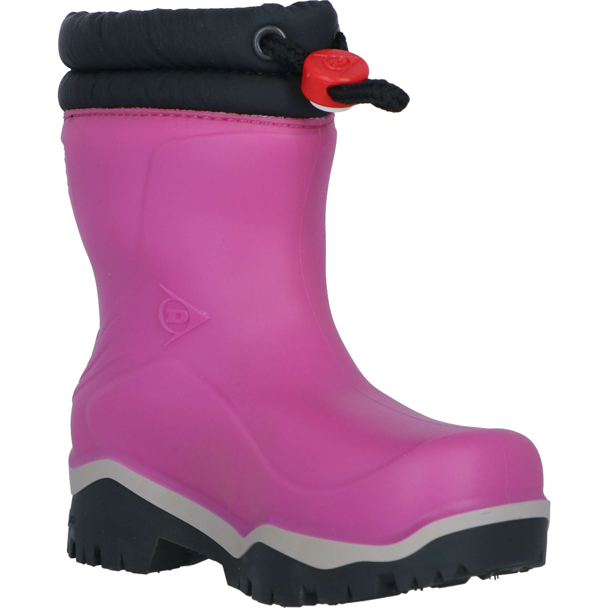 Dunlop Childrens Boots Blizzard Lined Pink