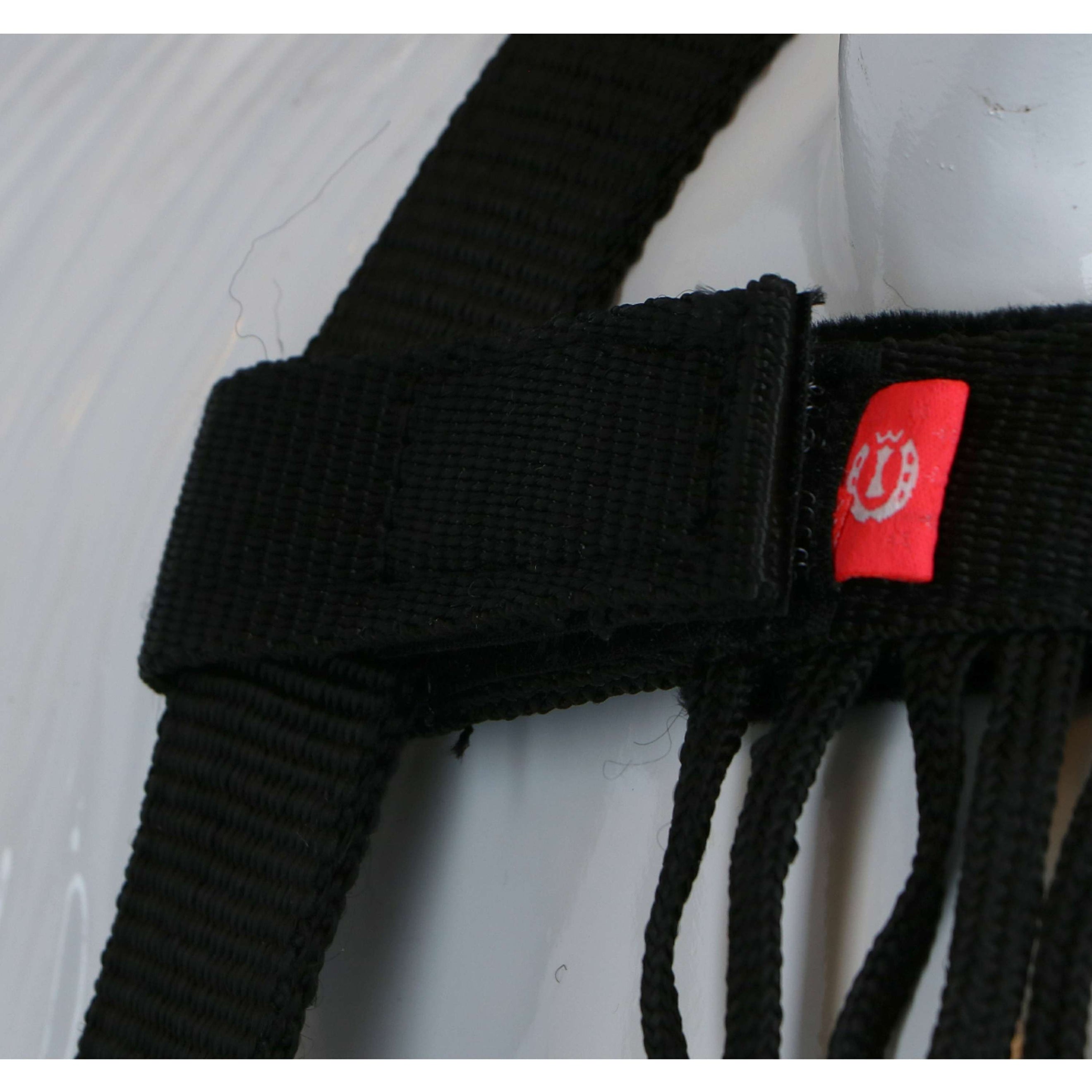 Imperial Riding Fly Browband Nylon with a Velcro Fastener Black