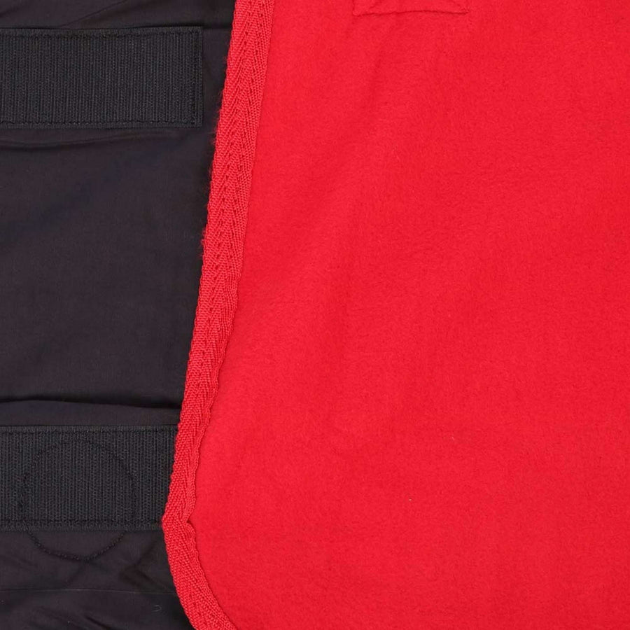HKM Fleece Rug Collar Red