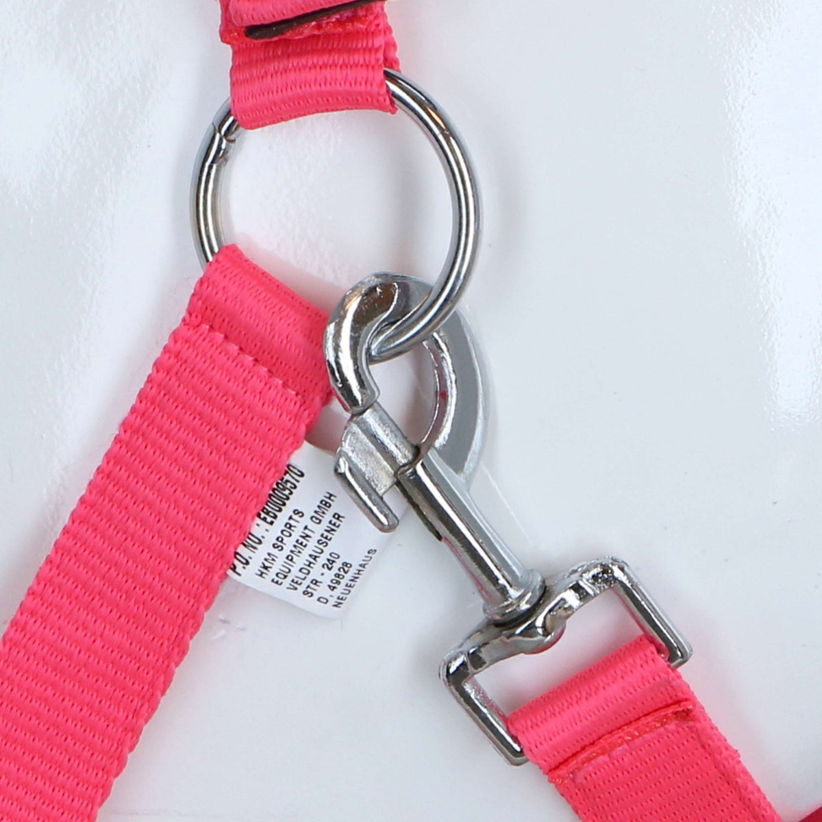 HKM Headcollar Stars Softice Neon pink