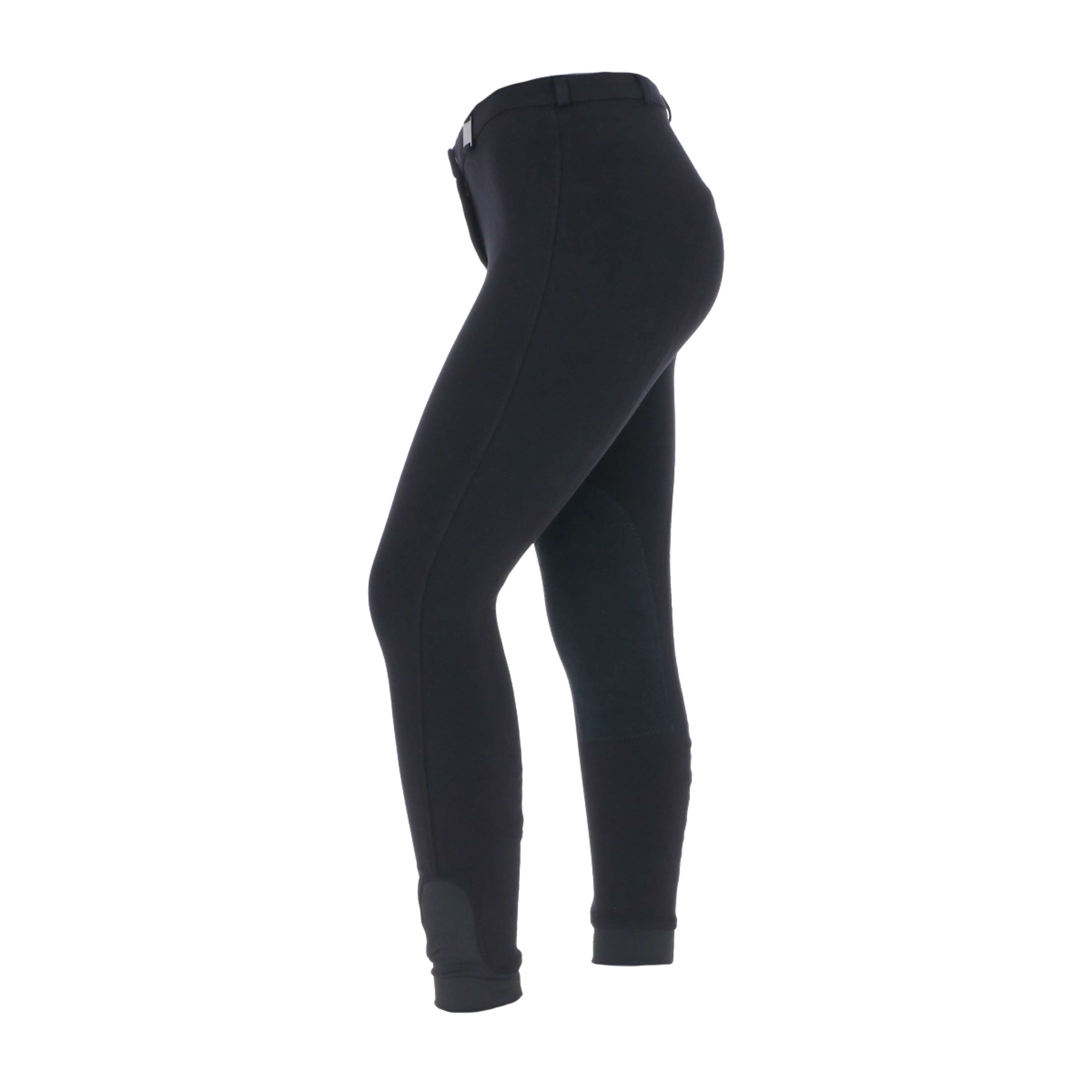 HKM Breeches Penny Easy Soft-line Knee Patch Black