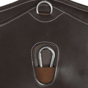 HKM Girth with Stud Guard Soft Brown