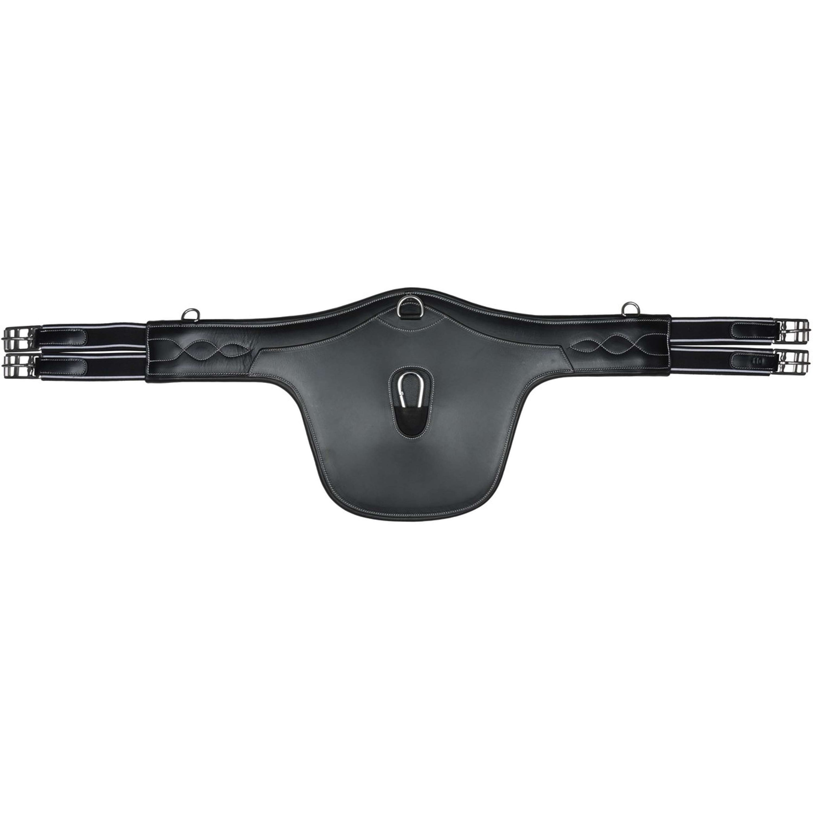 HKM Girth with Stud Guard Soft Black