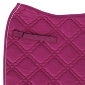 HKM Saddlepad Bologna Dressage Blackberry