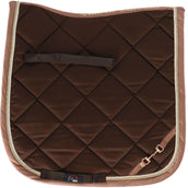 Lauria Garrelli Saddlepad Golden Gate Bit Dressage Darkbrown