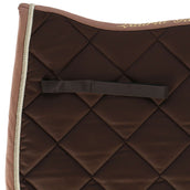 Lauria Garrelli Saddlepad Golden Gate Bit Dressage Darkbrown