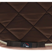 Lauria Garrelli Saddlepad Golden Gate Bit Dressage Darkbrown