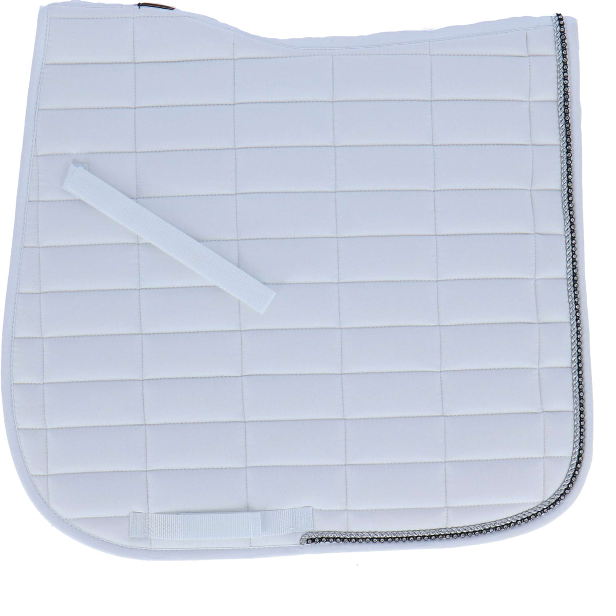 BR Saddlepad Glamour Chic Dressage White