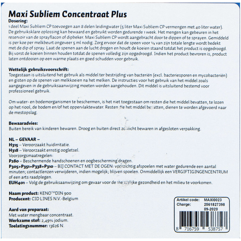 Excellent Maxi Subliem CP