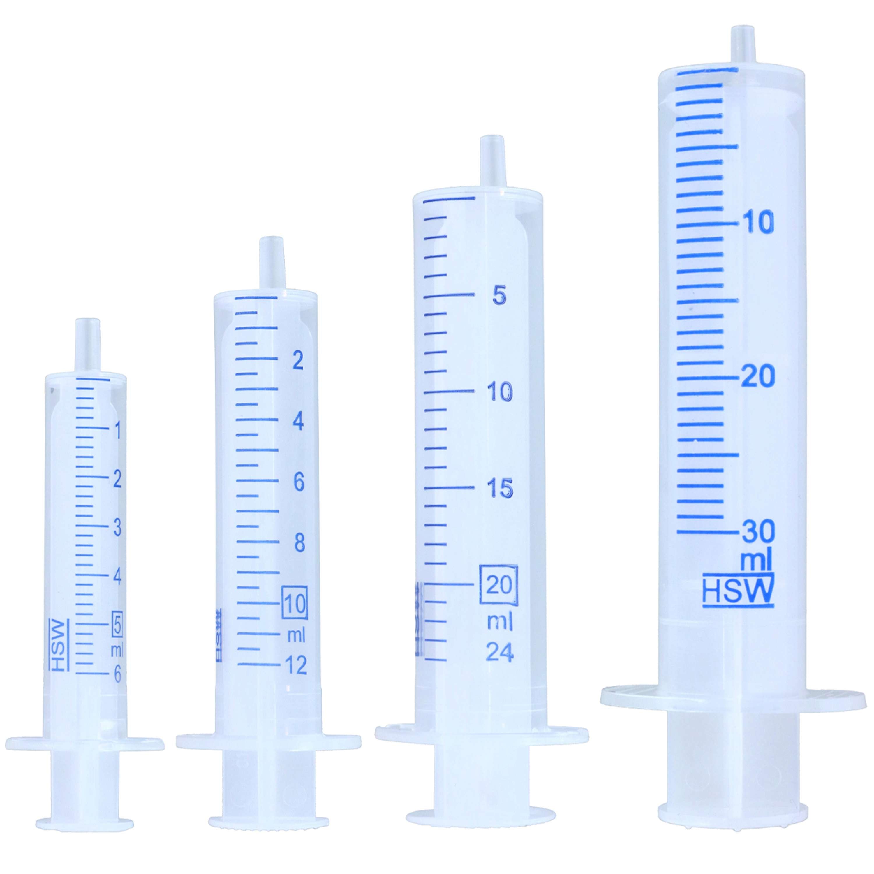 Disposable syringe 2-piece Luer