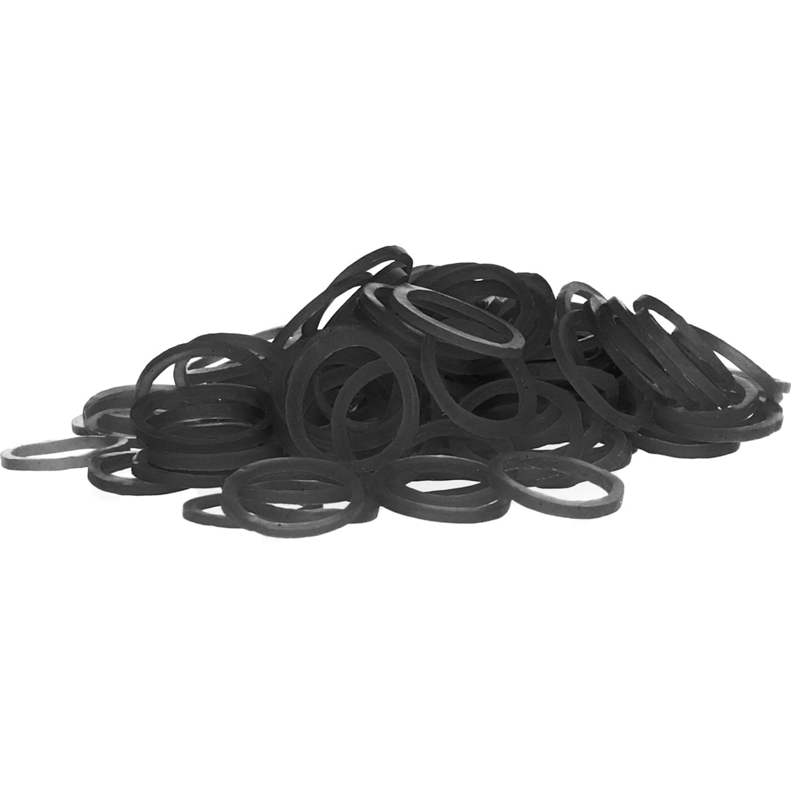 Shires Elastic Bands 1000 Pieces Black