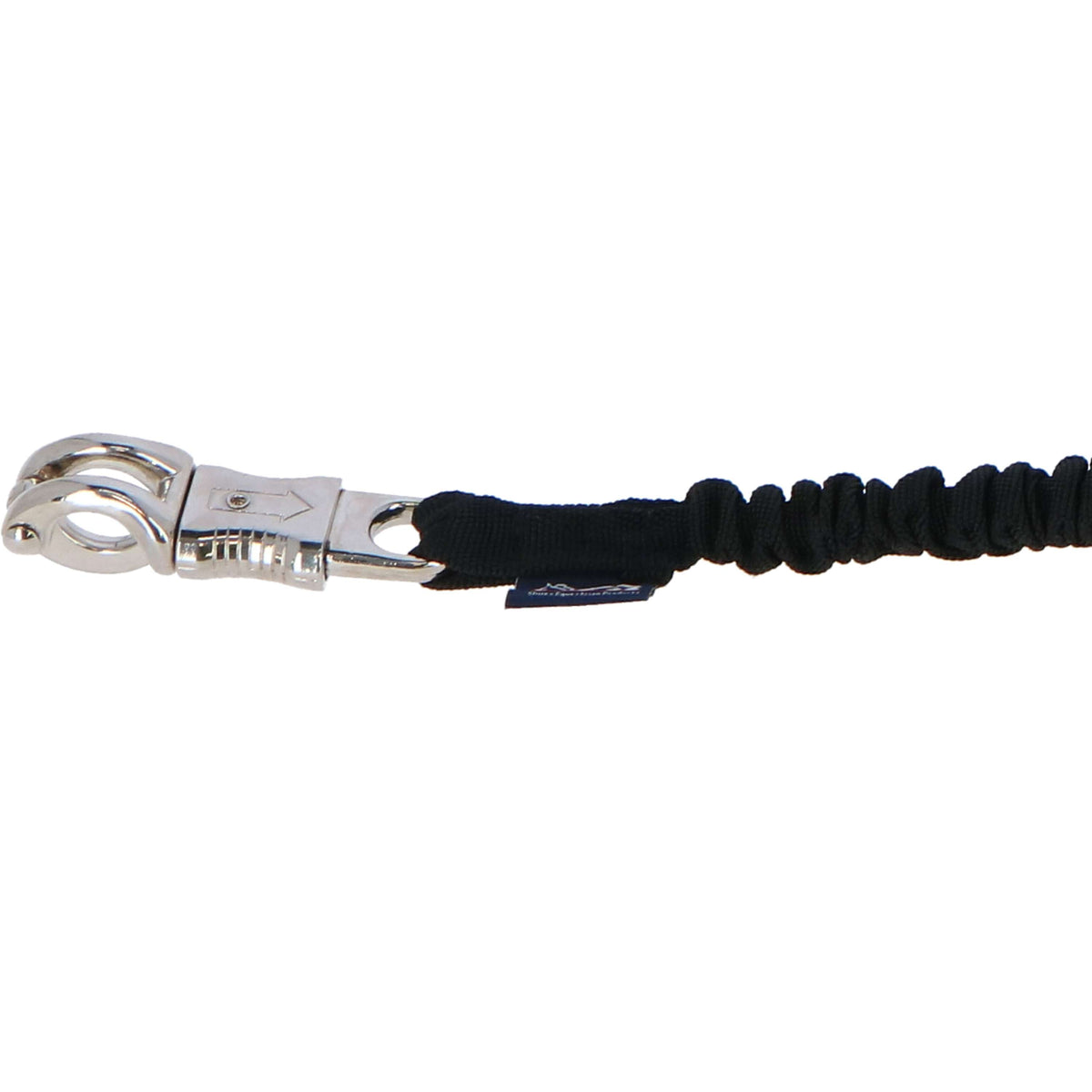 Shires Ribbon Tie Bungee Breakaway Black