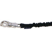 Shires Ribbon Tie Bungee Breakaway Black