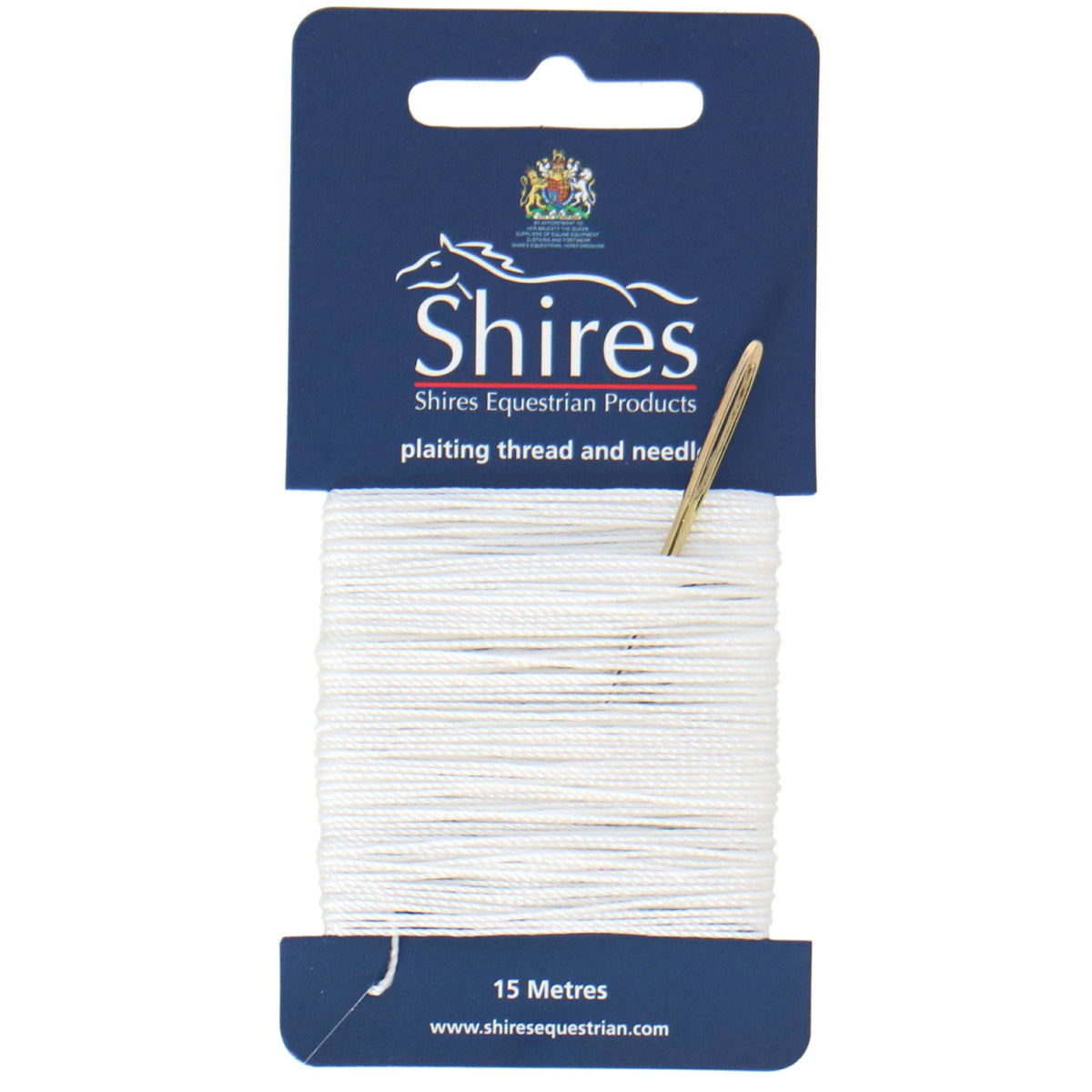 Shires Plaiting Yarn White