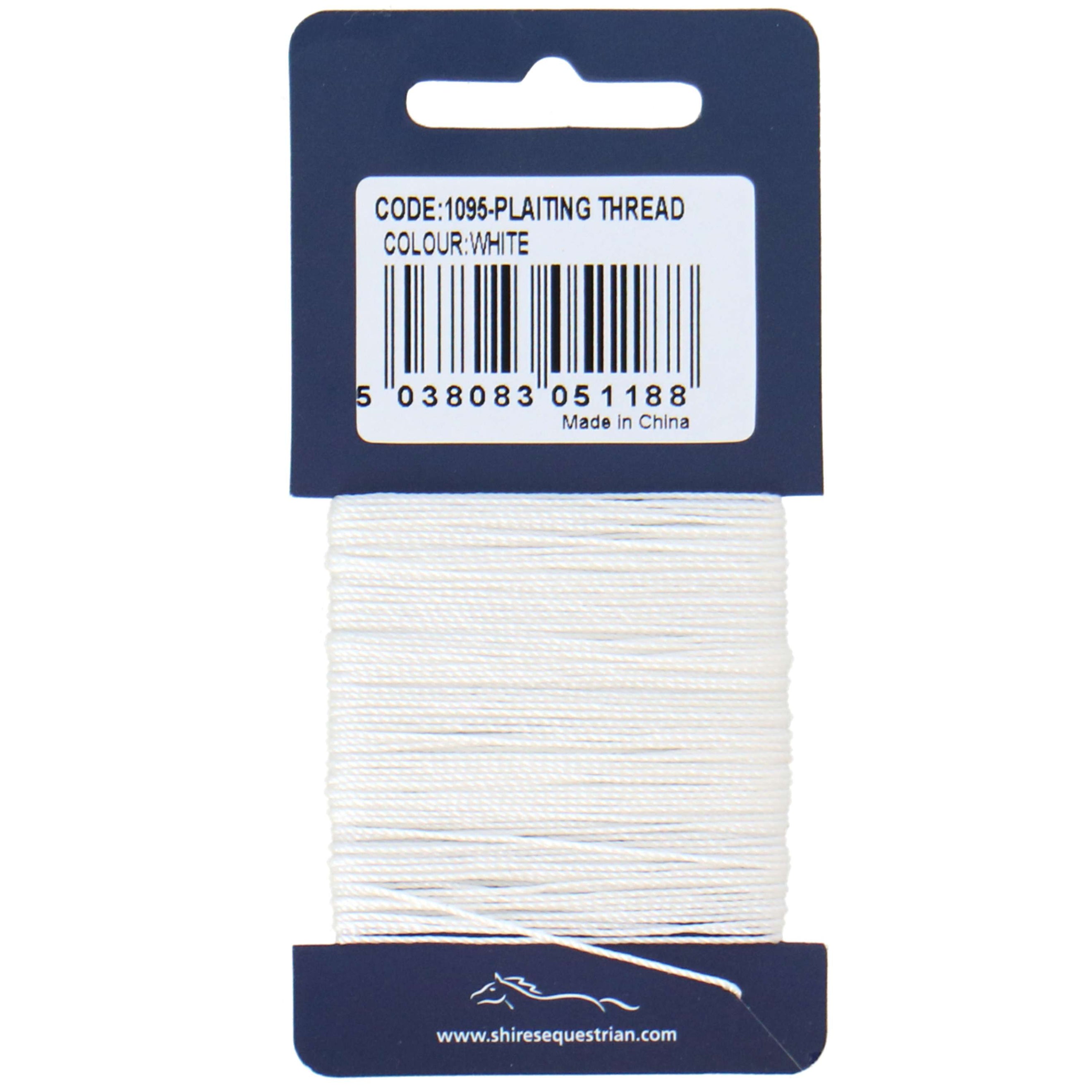 Shires Plaiting Yarn White