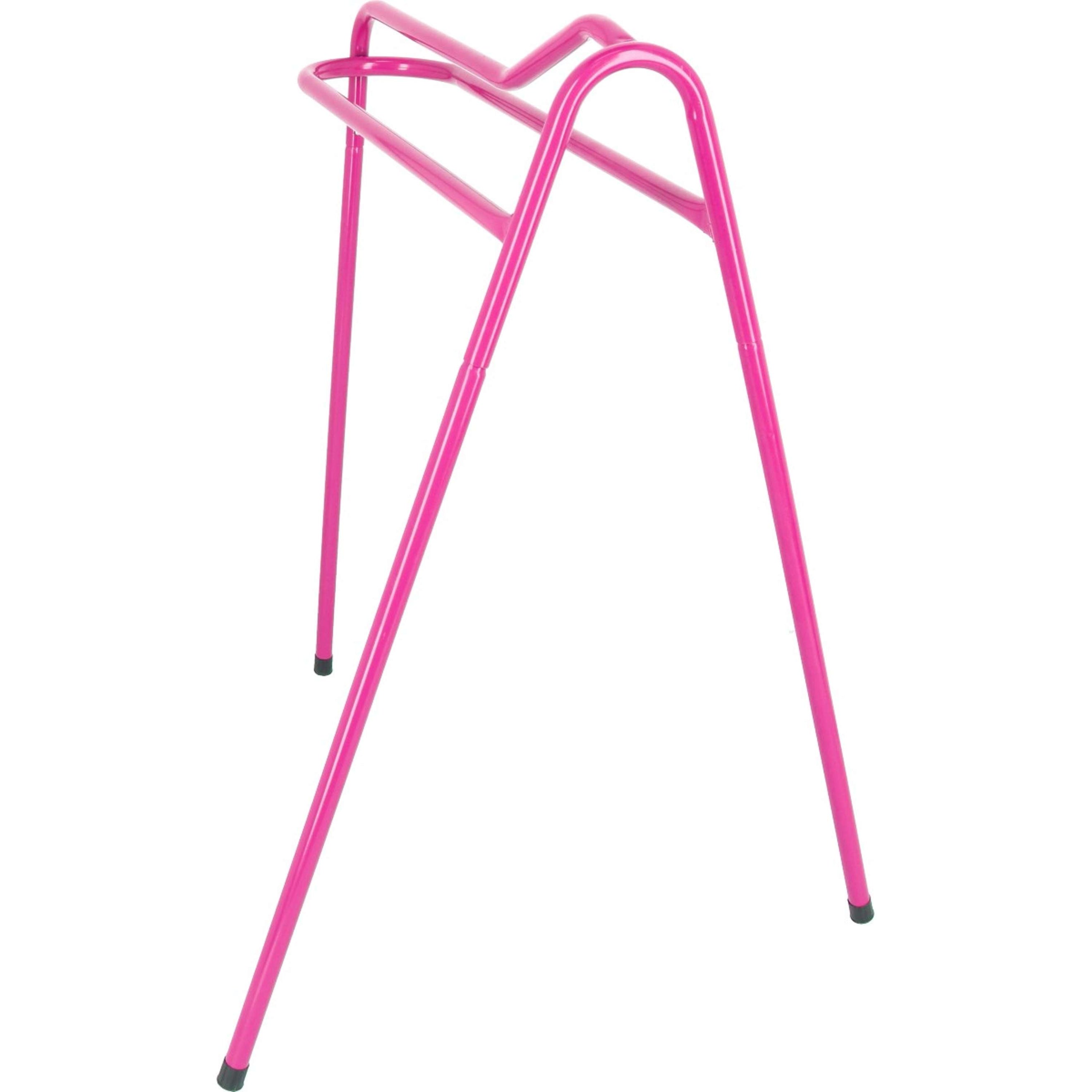 Shires Saddle Stand Raisable Pink