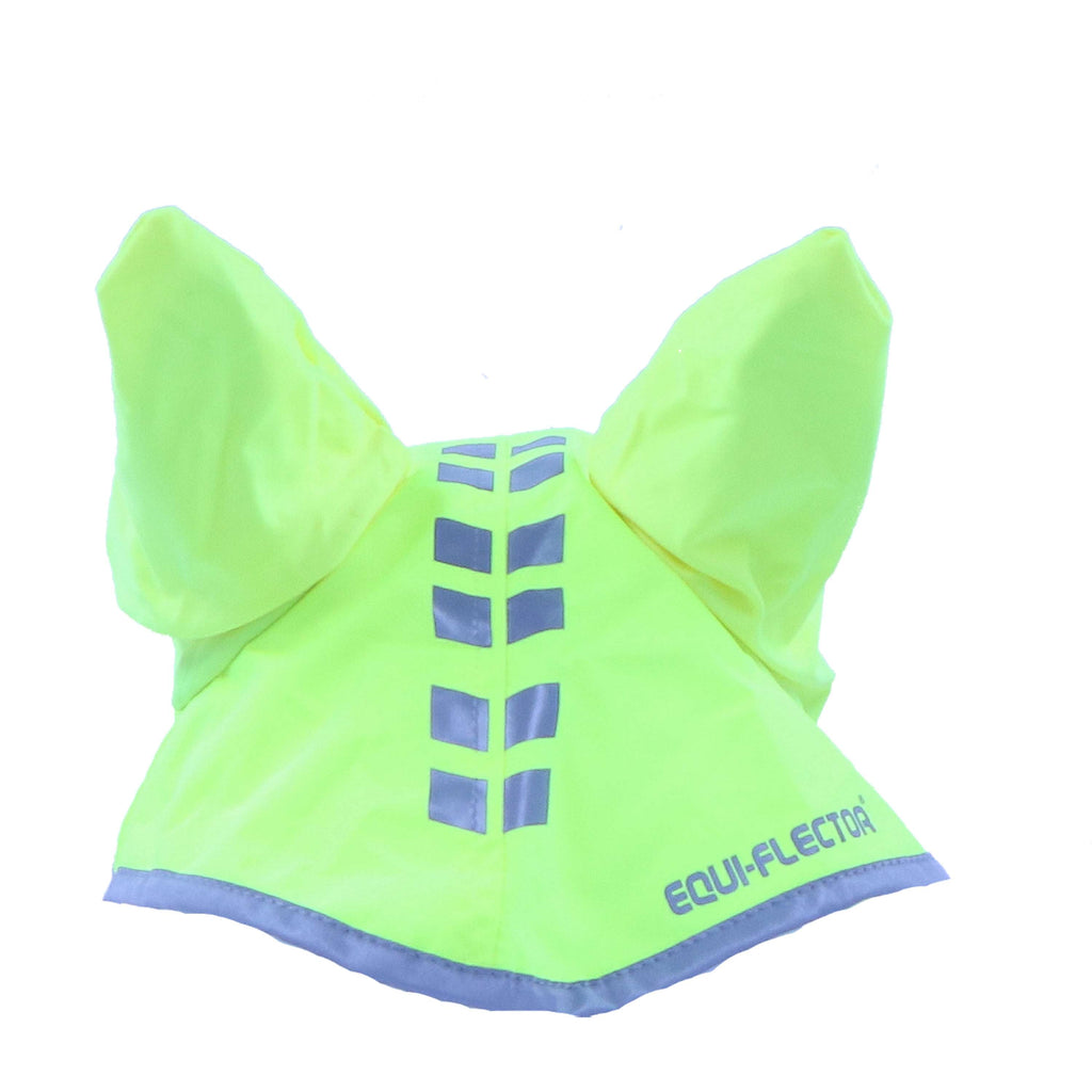 Equi-Flector by Shires Ear Net Reflective Fluor Yellow