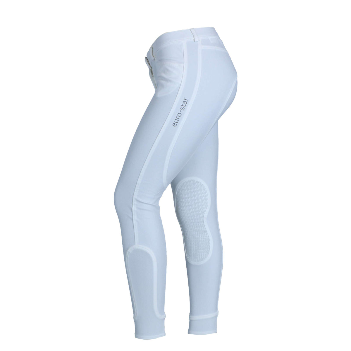 Euro-Star Breeches Carina Women Knee Grip White