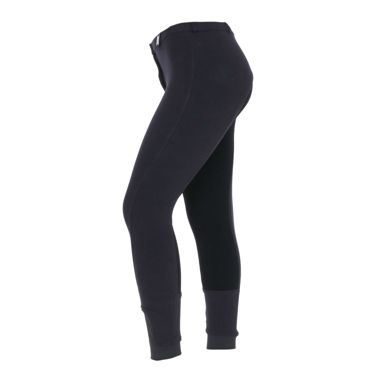 HKM Breeches Basic Belmtex Grip Easy 3/4 Seat Black/Black