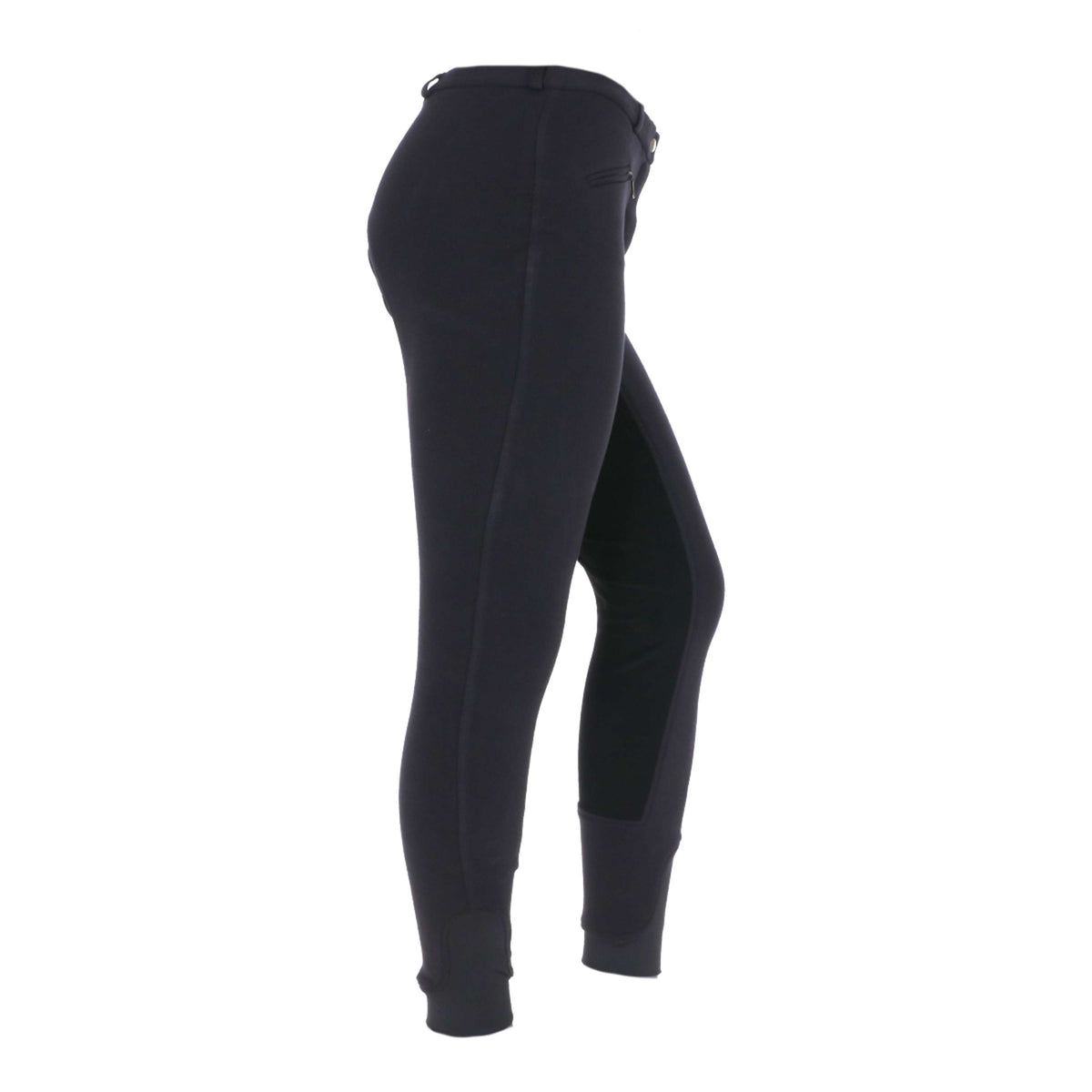 HKM Breeches Basic Belmtex Grip Easy 3/4 Seat Black/Black