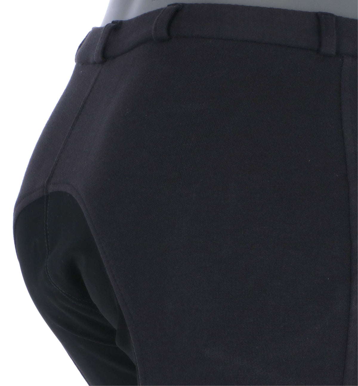 HKM Breeches Basic Belmtex Grip Easy 3/4 Seat Black/Black