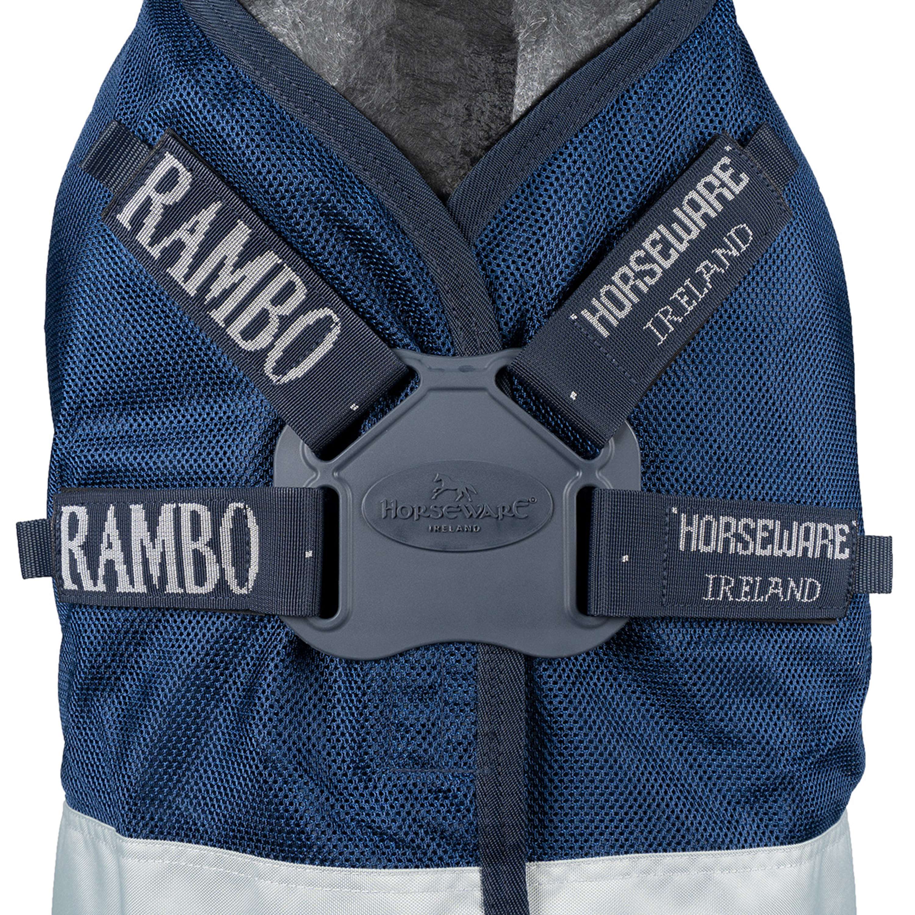 Rambo Summer Series Turnout 0g NavyGrey