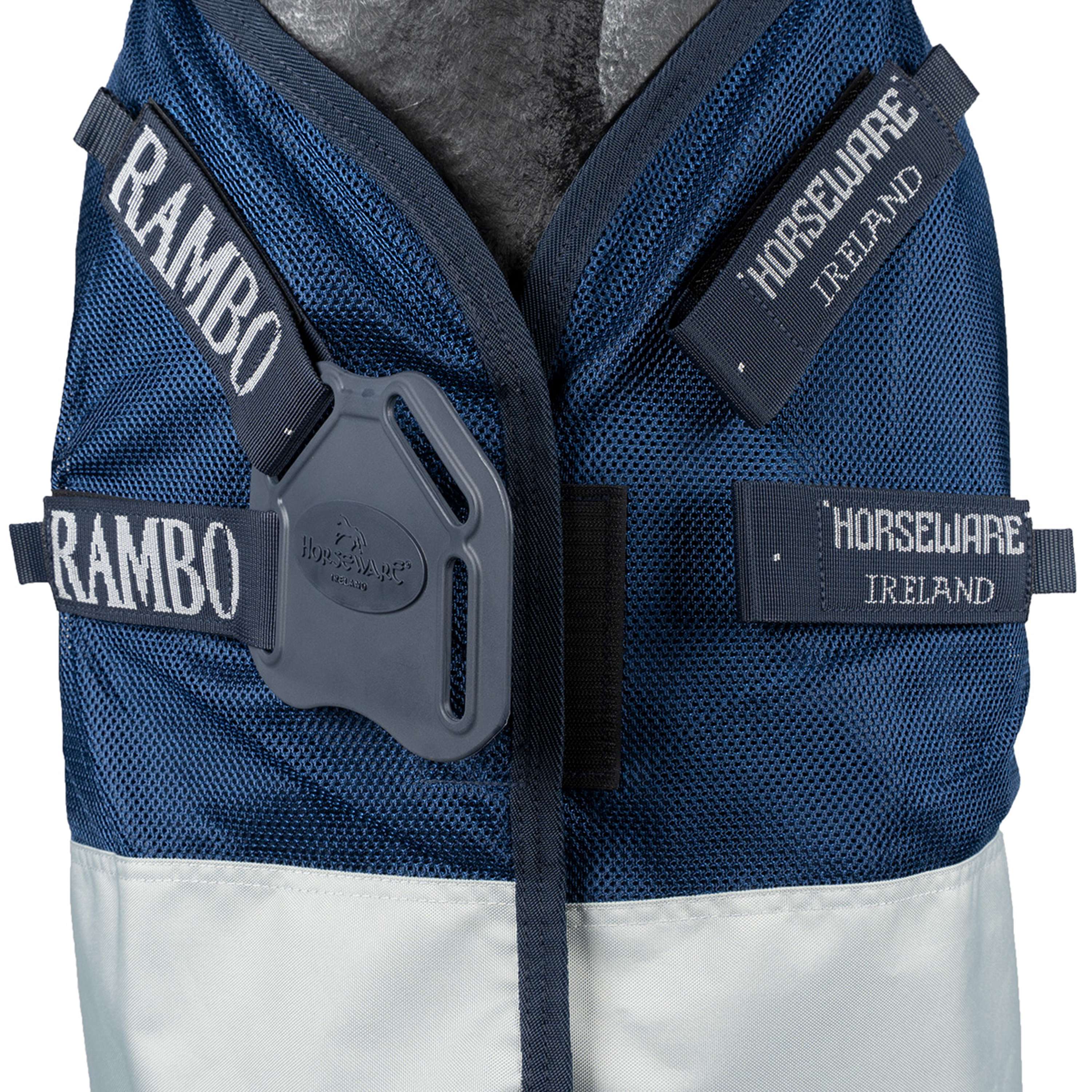 Rambo Summer Series Turnout 0g NavyGrey