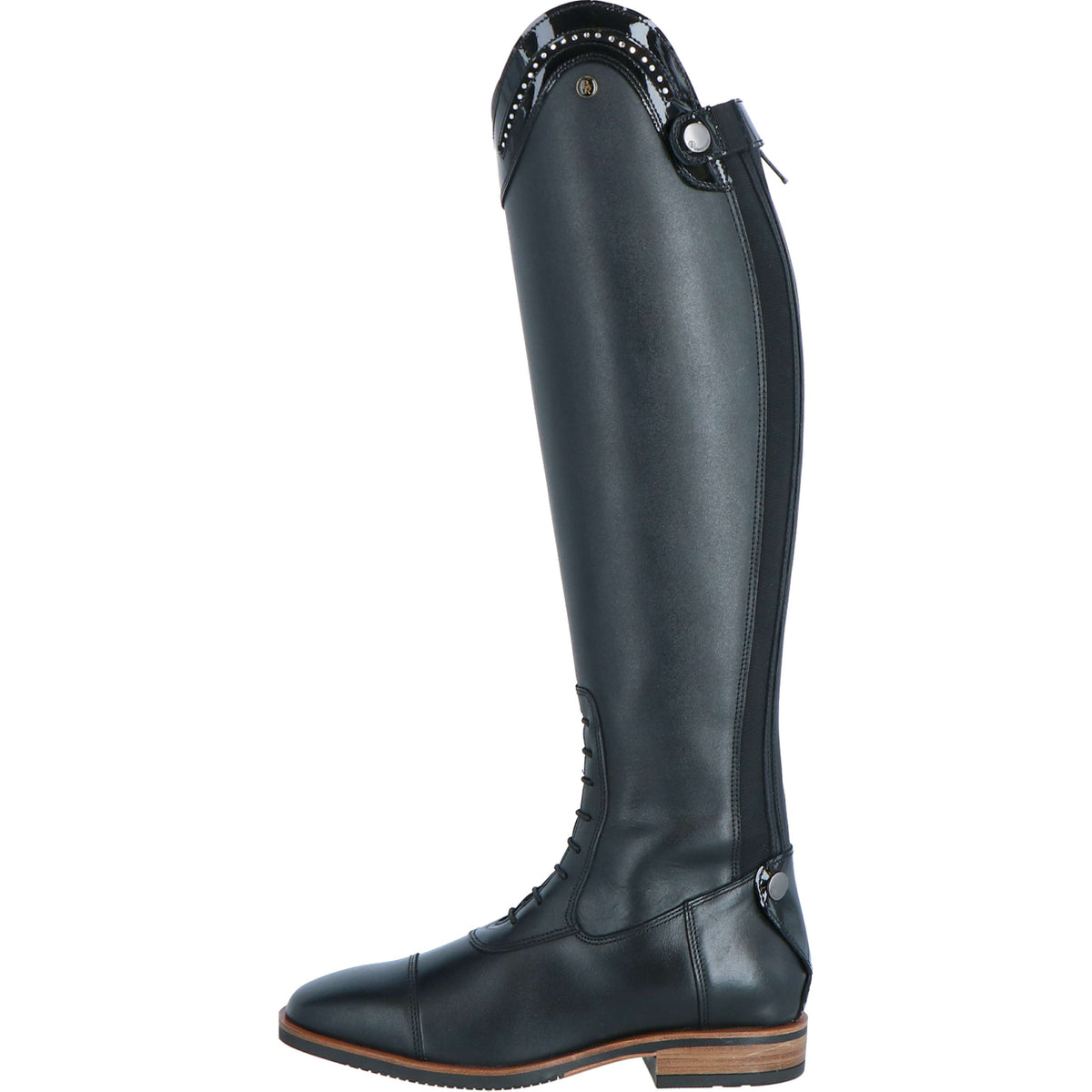 BR Boots Venetia Lacquer Black