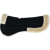 Premiere Half Pad Ana Synthetic Sheepskin Black/Natural