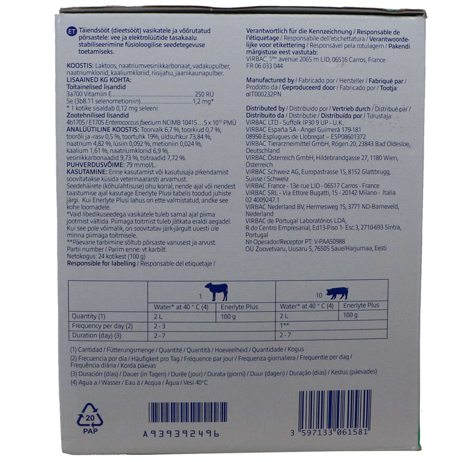 Virbac Enerlyte Plus