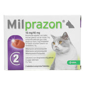 Milprazon Dewormer Cat 16mg